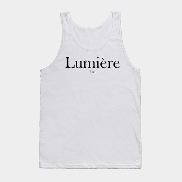 Lumiere - Light Tank Top by King Chris